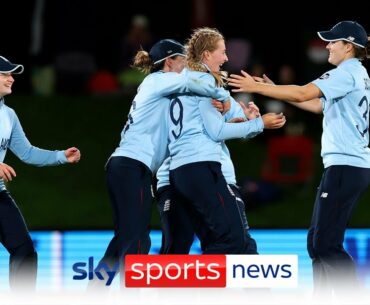 England ease into World Cup final against Australia after thumping South Africa in semi-final