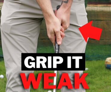 Get Shallow And Rotate Easier With A Weak Golf Grip
