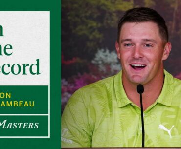 Bryson DeChambeau Returns to Form Following Injuries | Masters Press Conference