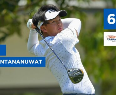15-year-old amateur TK Chantananuwat shares the lead on 63 (-9) after the first 18 holes in Pattaya