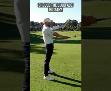 Should The Clubface Rotate