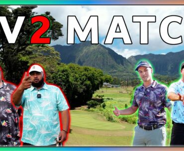 2V2 GOLF MATCH | BAD GOLF HAWAII | BAYVIEW | OGA