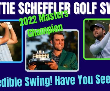 Scottie Scheffler Golf Swing ( Analysis 2022 Masters Champion )