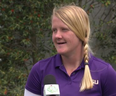 Ingrid Lindblad Final Round Saturday Interview 2022 Augusta National Women's Amateur