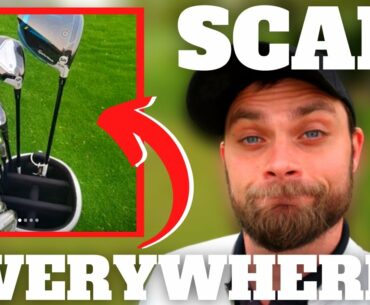 THIS FACEBOOK GOLF CLUB SCAM IS EVERYWHERE... A NEW LOW!?