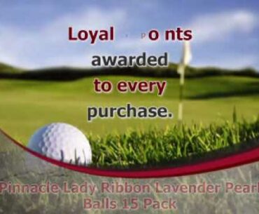 Pinnacle Lady Ribbon Lavender Pearl Balls 15 Pack