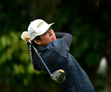 Phachara Khongwatmai is joint-leader on -14 with 18 holes left to play in Pattaya