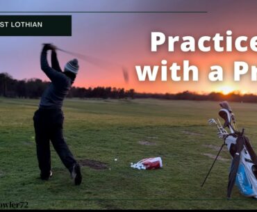 A full practice day with a Tour Professional Golfer | PGA EuroPro Player David Rudd