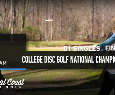 2022 College Disc Golf National Championship - Women's Singles Final - F9