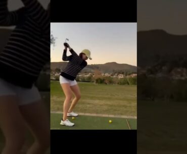 Cute Golf Girl  #shorts #cute #golfgirl