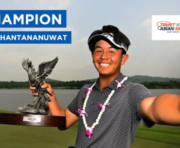 Ratchanon 'TK' Chantananuwat is the 2022 Trust Golf Asian Mixed Cup champion!