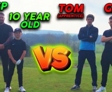 10 YR OLD AND DAD Vs GAZ & APPRENTICE