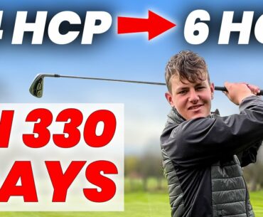 From Novice golfer to 6 handicapper in 330 days