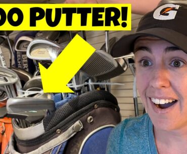 We Found A Bag OVERFLOWING With VALUABLE Golf Clubs At This PAWN SHOP!