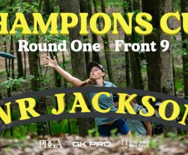 2022 Champions Cup |  RD1 F9 | Panis, Pierce, Allen, Tattar | PDGA Major