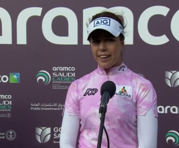 Ladies European Tour: Saudi Ladies International - Winner's interview Georgia Hall (english)