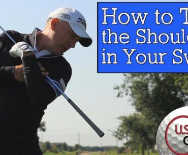 How to Turn the Shoulders in the Golf Swing