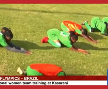 Kenya National Deaf Women's Football team up game in training ahead of Brazil trip