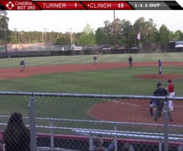 Turner @ Clinch - Varsity Baseball - 4/15/2022