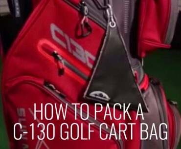 How to Pack a C-130 Golf Cart Bag