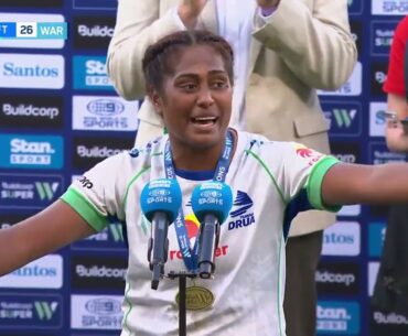 Bitila Tawake post match interview | Fijiana Drua vs NSW Waratahs | 2022 Super W Final