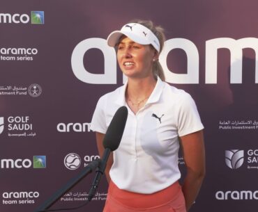 Ladies European Tour: Olivia Cowan interview round 2