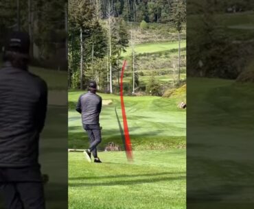 How to shape a golf shot. Created using Shot Tracer app