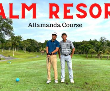 I played the Palm Resort Allamanda Course in style #golf #golfvlog #subscribe