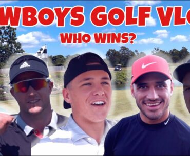 COWBOYS GOLF VLOG - WHO WINS?