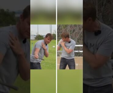 This is how the right shoulder works in the golf swing #shorts #golfswing #golf #ericcogorno