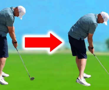 How to STAY DOWN in the golf swing