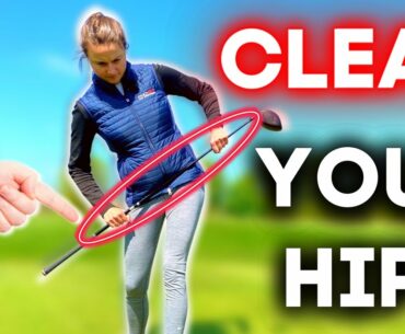 HOW TO CLEAR YOUR HIPS/PELVIS IN THE GOLF SWING! (THE TRUTH)