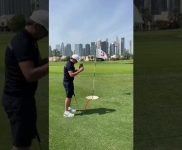 The game of golf in a nutshell created using Shot Tracer app