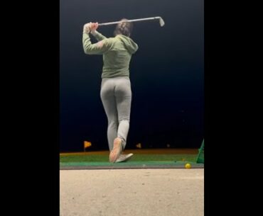 A drill for feeling you’re coming down inside the ball  ❤️❤️   #golf #shorts    | GOLF#SHORT