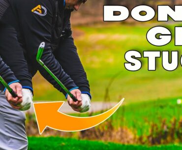 How to STOP Getting STUCK In The Golf Swing