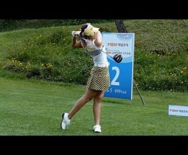 [Slow HD] YANG Je-Yoon 2013 Driver with Practice golf swing (1)_KLPGA Tour