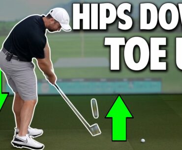 2 Tips To Transform Your Golf Swing | Stop Standing Up Drill