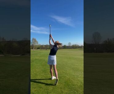 Hot Women Golfer 2022 | Women Golf Swing Slow Motion #videooftheday #shorts #golfgirl