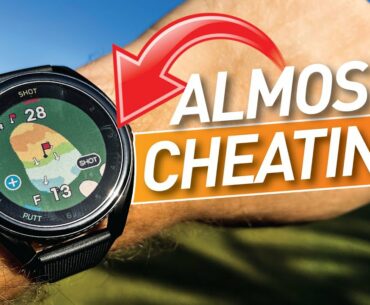 GOLF WATCH SO GOOD IT'S ALMOST CHEATING - Voice Caddie T9