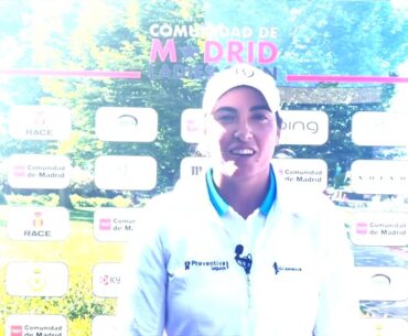 Carmen Alonso Entrevista Viernes Segunda ronda del Comunidad de Madrid Ladies Open 2022