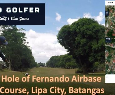 The legendary PAR 6 of Fernando Airbase Golf Course #puttingberdie #naldgolfer