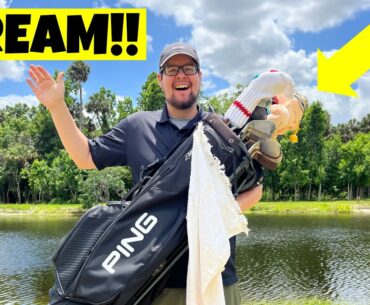 SURPRISING JON WITH HIS DREAM GOLF CLUBS! (He Had No Idea!)