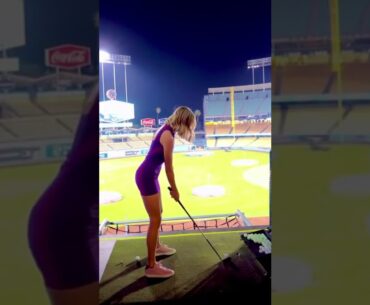 Hot Women Golfer 2022 | Women Golf Lessons | Women Golf Swing Slow Motion #golftip #shorts #golfcart