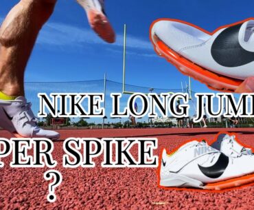 EXCLUSIVE NIKE LONG JUMP SUPER SPIKE FIRST LOOK AND REVIEW #Nike #LongJump #SuperSpike