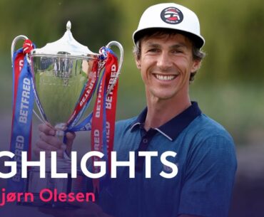 Thorbjorn Olesen Winning Highlights | 2022 Betfred British Masters hosted by Danny Willett