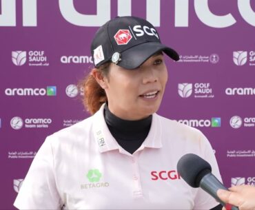 Ariya Jutanugarn 2022 Aramco Team Series Bangkok Ladies European Tour Friday Quotes