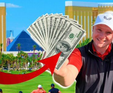 BIG MONEY LAS VEGAS STRIP GOLF CHALLENGE!?