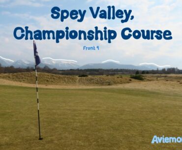 Playing the Championship course at Spey Valley Golf Resort | On Course Golf Vlog