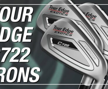 2022 TOUR EDGE C722 IRON REVIEW // Compact Distance Iron Testing