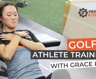 How Golfers train in the gym with Olympic Champion Grace Kim